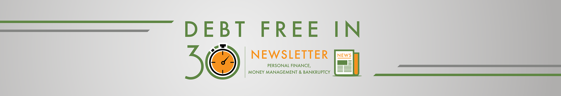 Hoyes Michalos Debt Free in 30 Newsletter Archive