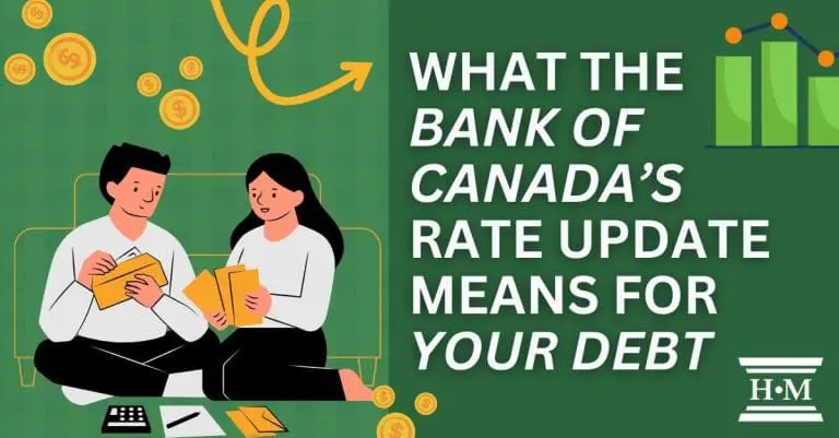 What the Bank of Canada’s Interest Rate Means for Your Debt