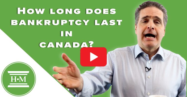 How Long Does Bankruptcy Last in Canada (& Ontario)