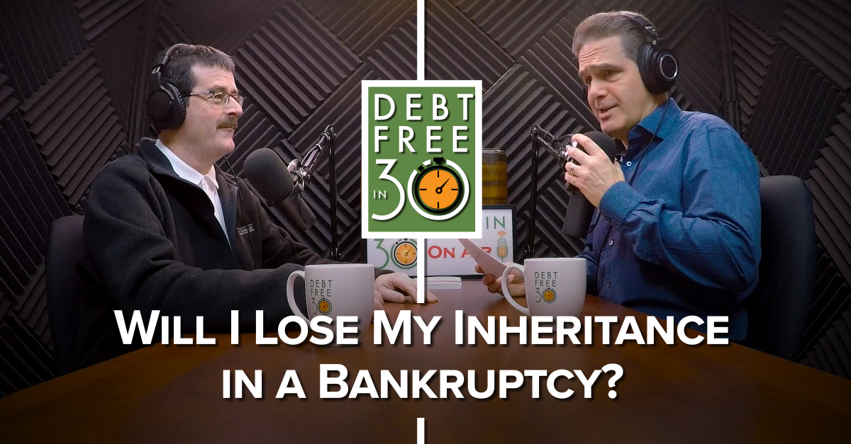 will i lose my inheritance in a bankruptcy?